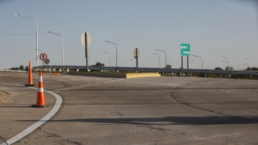 Santo Tomé: el gobierno inauguró el nuevo intercambiador de la autopista