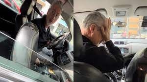 Video emocionante: un taxista lo llevó gratis al hospital y recibió una recompensa