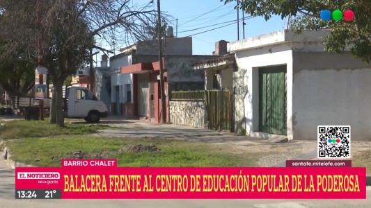 Cómo fue la balacera a metros del centro de educación popular de La Poderosa