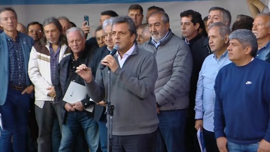 Con un acto en Plaza de Mayo, Massa que sube el piso de Ganancias a $1.770.000