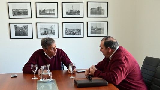 Transición municipal: Jatón y Poletti mantuvieron la primera reunión
