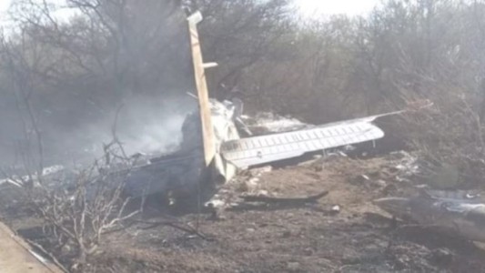 Cayó una avioneta en San Luis
