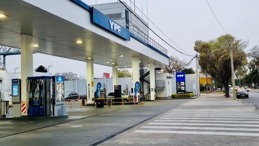 Parte del chico baleado en YPF