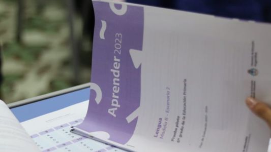 Estudiantes de la provincia participaron las evaluaciones Aprender