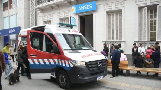 Falleció una mujer que se descompensó en la sede de Anses