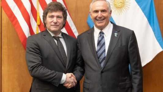 Milei se reunió con el embajador de Estados Unidos