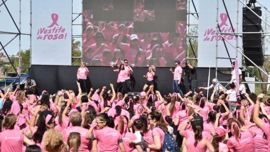 El Parque Federal se vistió de rosa para concientizar sobre el cáncer de mama