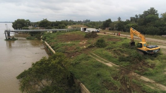 Ante la crecida del Paraná, la próxima semana comenzarán trabajos en las áreas de defensa