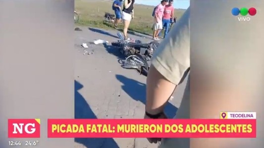 Dos chicas menores de edad murieron durante una picada en motos en Teodolina