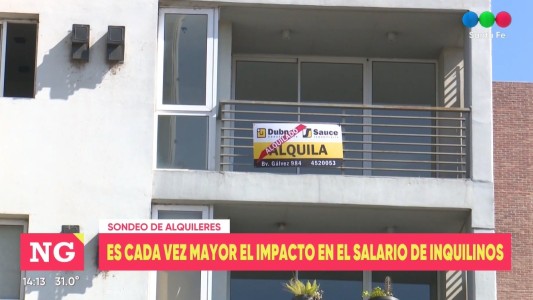 El costo de los alquileres impacta cada vez más en los salarios y puede llegar al 50 por ciento