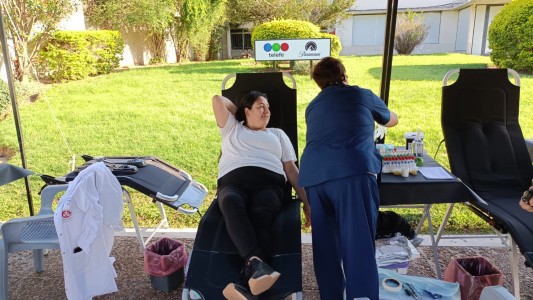 Con una colecta de sangre, Telefe Santa Fe se suma al Día del Donante Voluntario