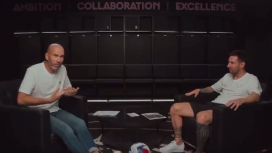 Lionel Messi, Zinedine Zidane y el encuentro inolvidable de estrellas