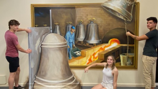 San Carlos Centro inauguró la primera sala de pinturas 3D