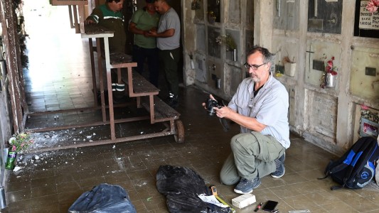 Analizan restos NN encontrados en el Cementerio Municipal