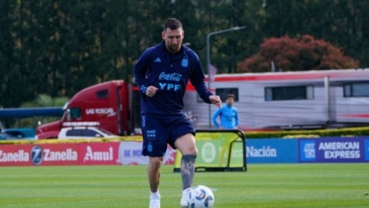 La Selección argentina tuvo su primer entrenamiento pensando en Uruguay y Brasil
