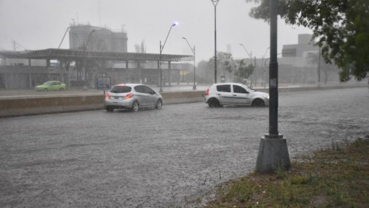 Se produjeron anegamientos e ingreso de agua en hogares