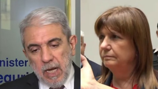 Patricia Bullrich y Aníbal Fernández se reunieron para iniciar la transición: "La seguridad no frena"
