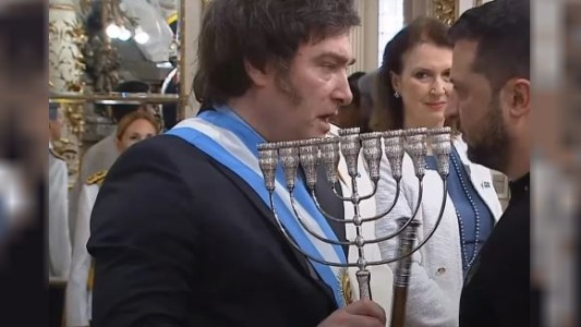 Milei asistirá hoy a la celebración de Janucá realizada por la Asociación Israelita Argentina Jabad