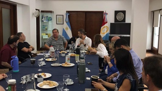Poletti se reunió con los concejales del interbloque Unidos para Cambiar Santa Fe para tratar la crisis del transporte