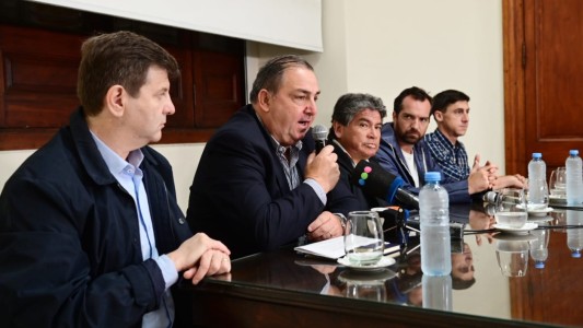 Poletti brindó información sobre la situación hídrica