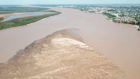 El río Paraná y un mínimo respiro favorable para Santa Fe