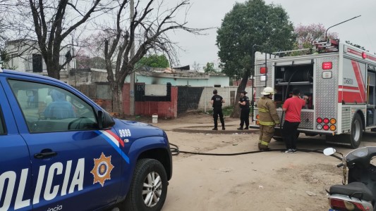 Delincuentes prendieron fuego una verdulería