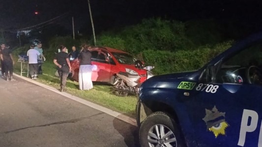 Accidente fatal en Santo Tomé: volcó un auto y falleció un hombre