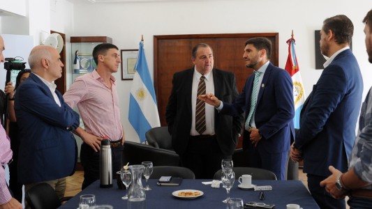 Poletti se reunió con el gobernador para “trabajar en conjunto”