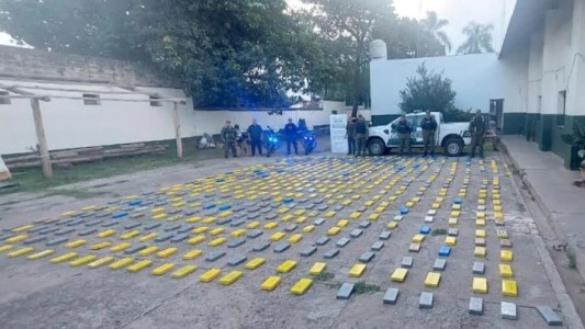 Jujuy: quisieron eludir un control con un camión y les encontraron 628 kilos de cocaína