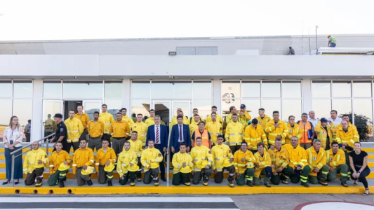 Provincia envió 45 brigadistas para combatir los incendios forestales en Esquel