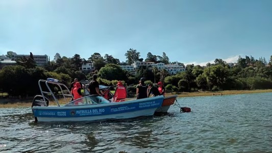 Córdoba: Encontraron muerto al hombre que se tiró al río en Villa Carlos Paz en plena crecida