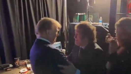 Así fue el encuentro entre Donald Trump y Javier Milei