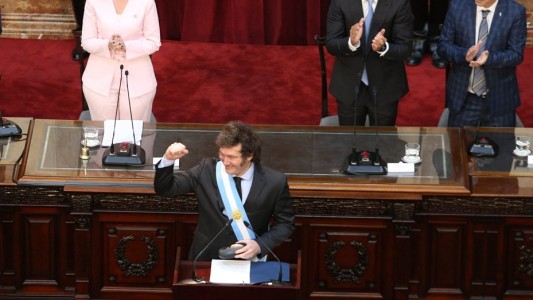 Milei ante el Congreso: "Los últimos 20 años han sido una orgía de gasto público"