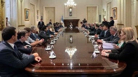 Reunión con gobernadores: Nación considera que la mayoría apoya la ley ómnibus