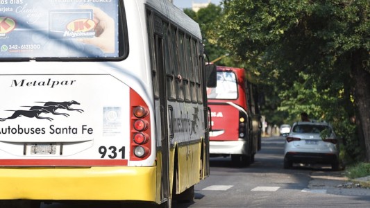Servicios: Desvío de colectivos en Santa Fe este sábado