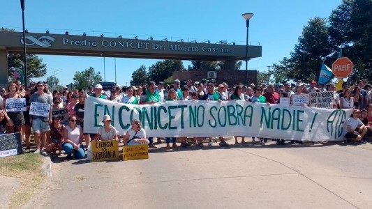 Protesta por la situación de científicos en todo el país