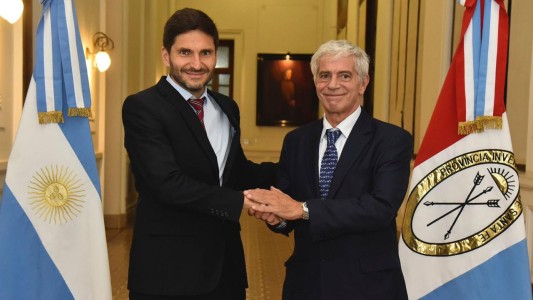 Agenda en conjunto: Pullaro recibió al Ministro Cúneo Libarona en Rosario