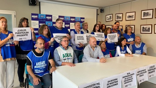 Amsafe destacó la adhesión al paro y señaló que el relamo "es justo"