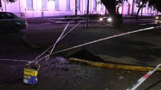 Nuevo socavón en Santa Fe: investigan las causas