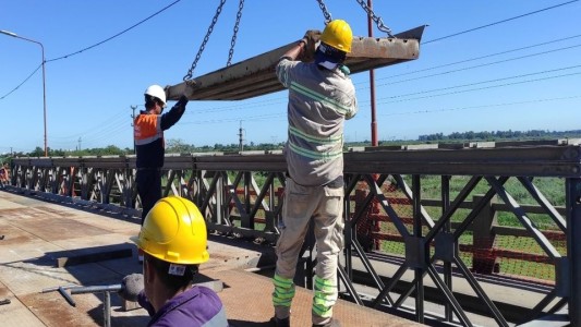 Puente Carretero: avanzan las obras para su habilitación