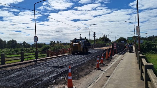 El puente bailey sobre el Carretero se habilitaría el miércoles