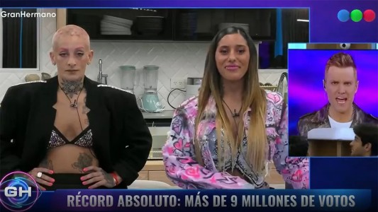 Votación récord: Mirá quién dejó la casa de Gran Hermano este lunes