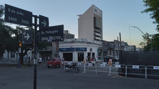 Habilitaron el tránsito en un carril de Bulevar y 9 de Julio