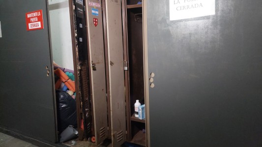 Robaron y defecaron esta madrugada en el club Rivadavia Juniors: un detenido