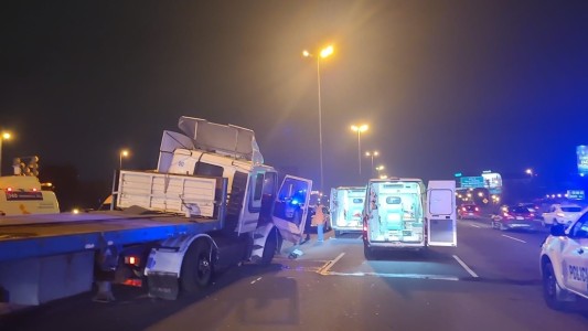 Trágico accidente en Panamericana: murieron dos personas y hay cinco heridos