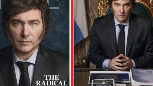 “El Radical”: la revista Time puso a Milei en su portada