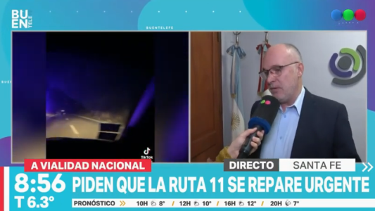 Santa Fe, Chaco y Formosa reclamaron ante Vialidad Nacional por la Ruta Nacional 11