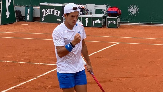 Tenis: suerte dispar para los argentinos en Roland Garros