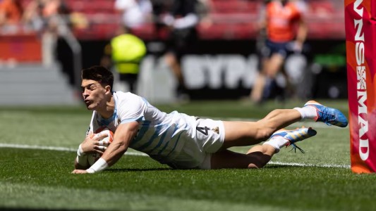 Los Pumas Seven eliminaron a Nueva Zelanda y jugarán la final en Madrid