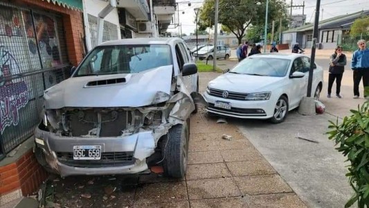Santo Tomé: fuerte accidente en la siesta de hoy